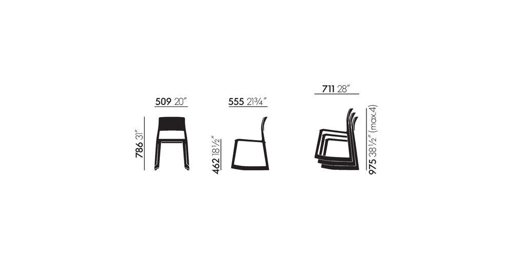 Tip Ton Stuhl Vitra