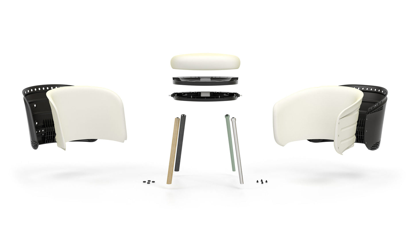 Mikado Stuhl mit Armlehnen Vitra