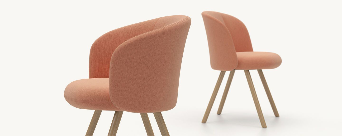 Mikado Stuhl mit Armlehnen Vitra
