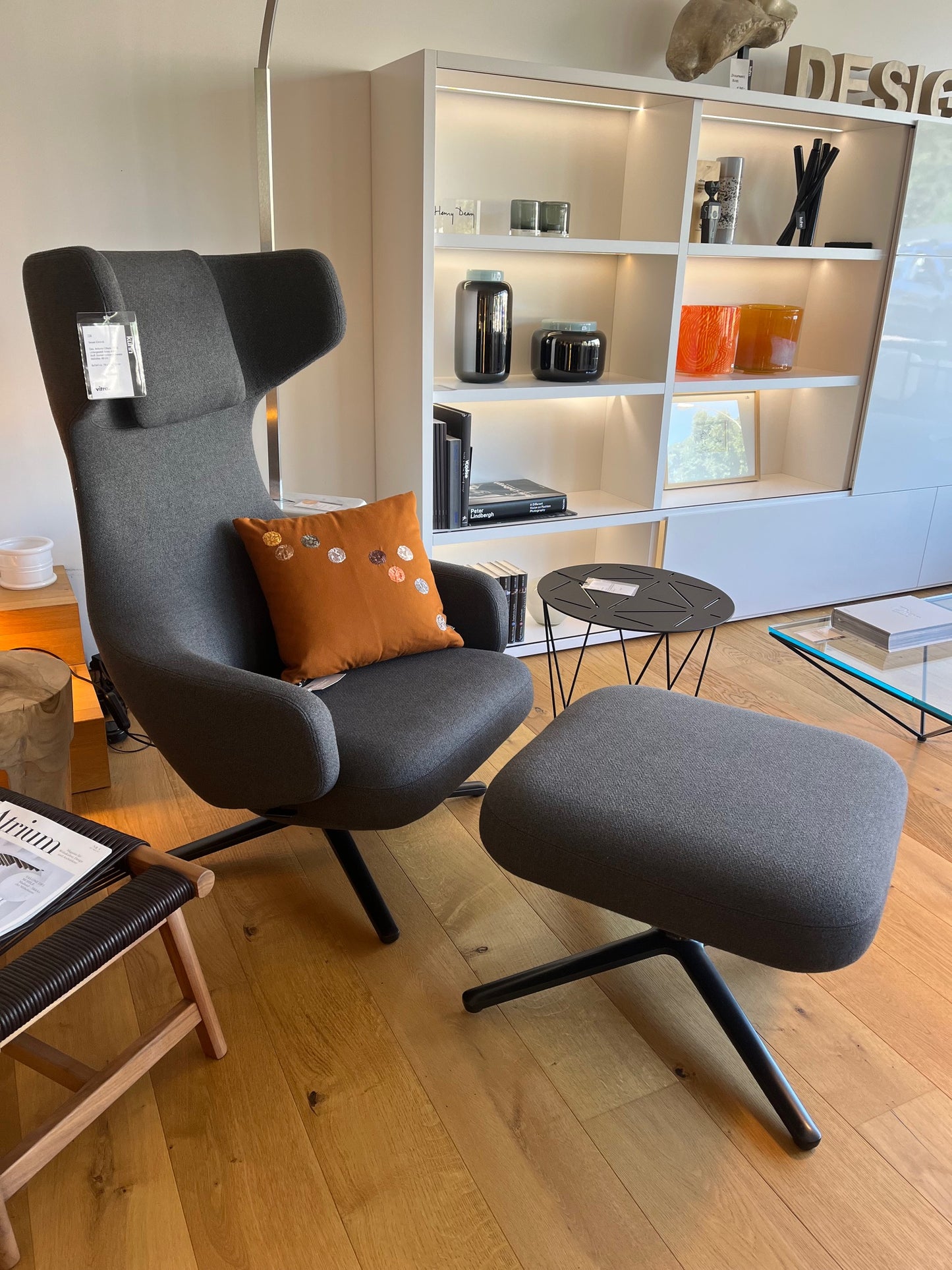 Hocker geschenkt! Grand Repos & Ottoman Stoff Dumet