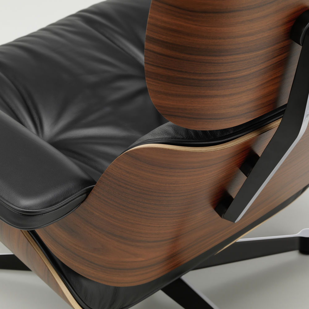 Lounge Chair & Ottoman Santos Palisander