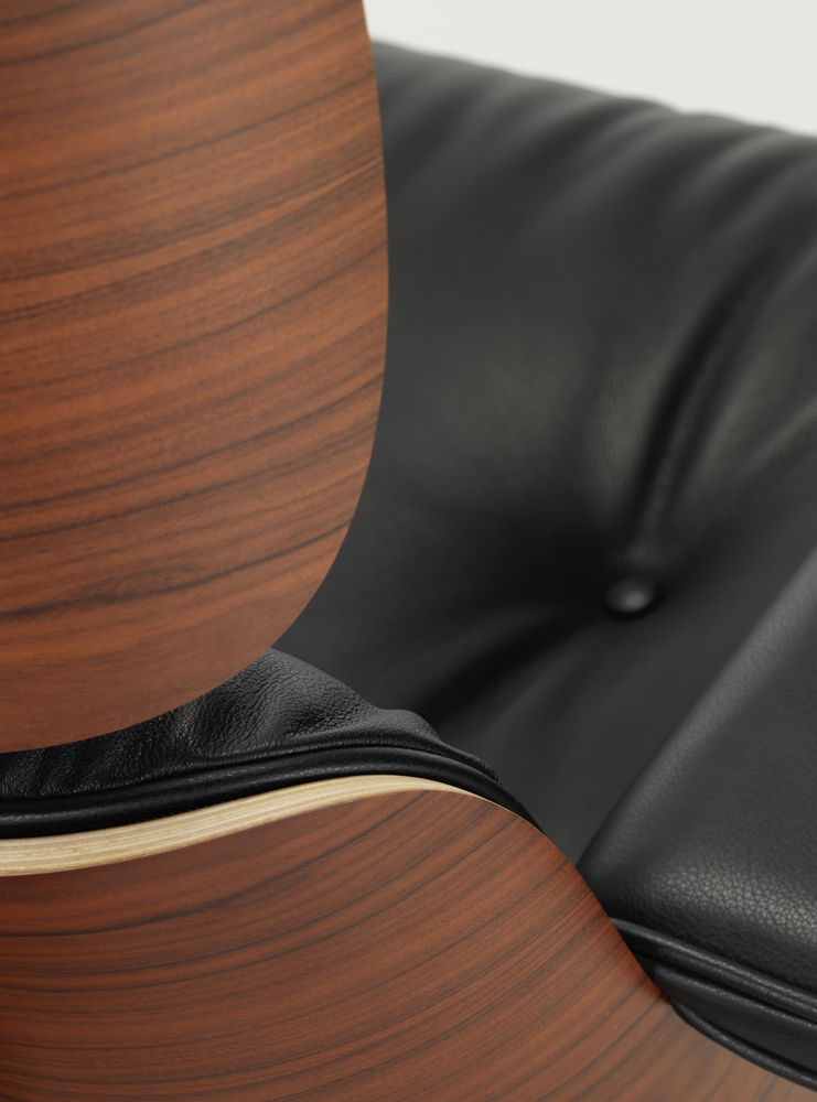Lounge Chair & Ottoman Santos Palisander