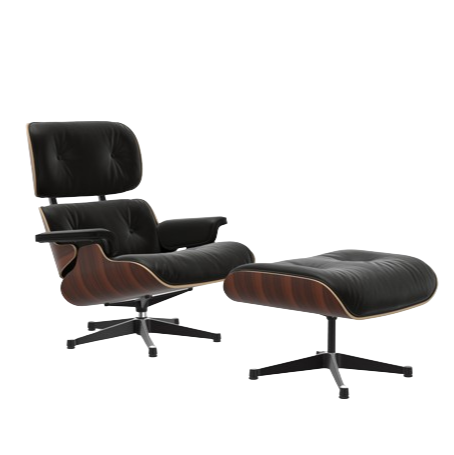 Lounge Chair & Ottoman Santos Palisander